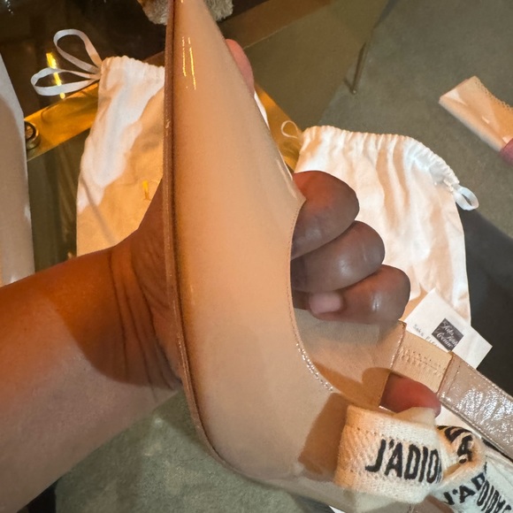 Dior (J’Dior) patent Nude size:39. Great condition - Picture 3 of 7